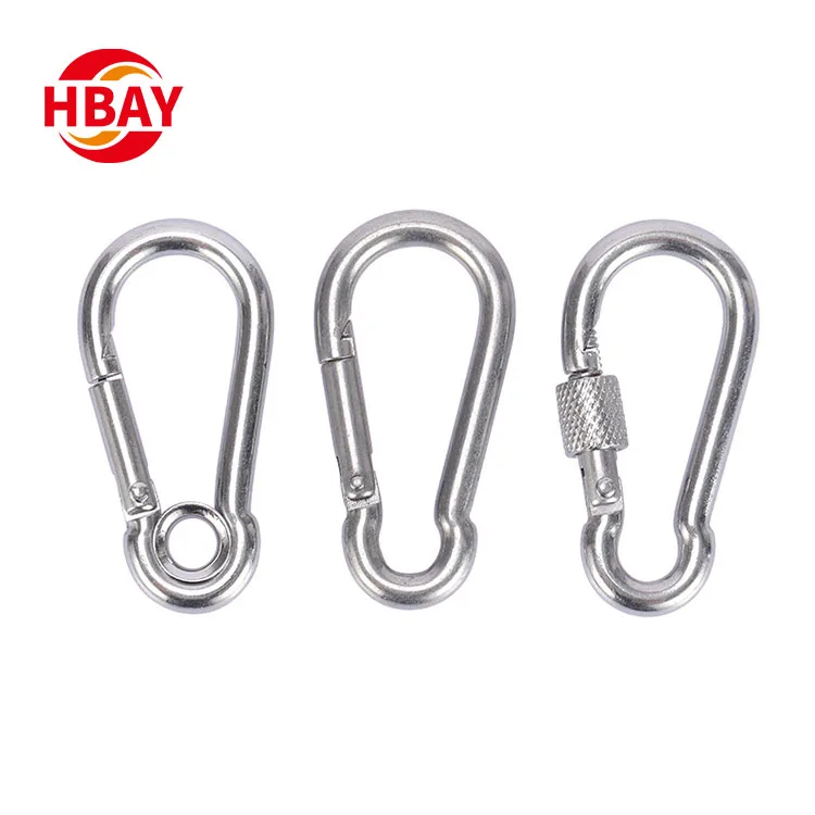 Rigging Hardware 304 Stainless Steel Spring Snap Safety Hook Climbing ...