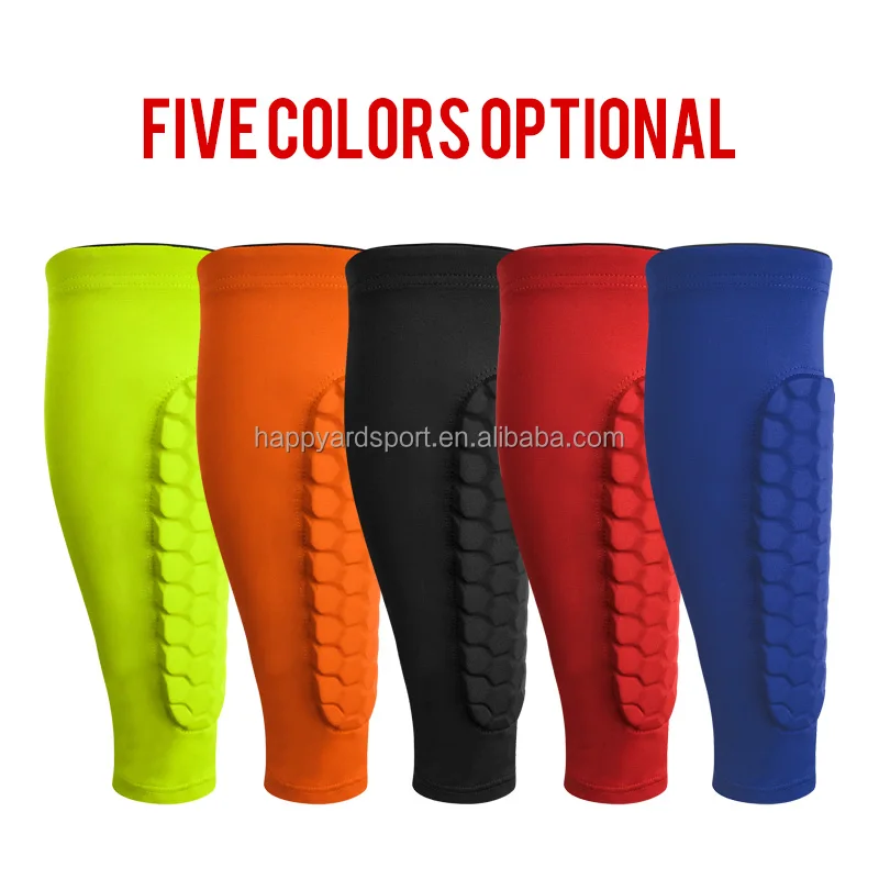 Football Leg Strap Guard Brace Support Pads Calf Compression