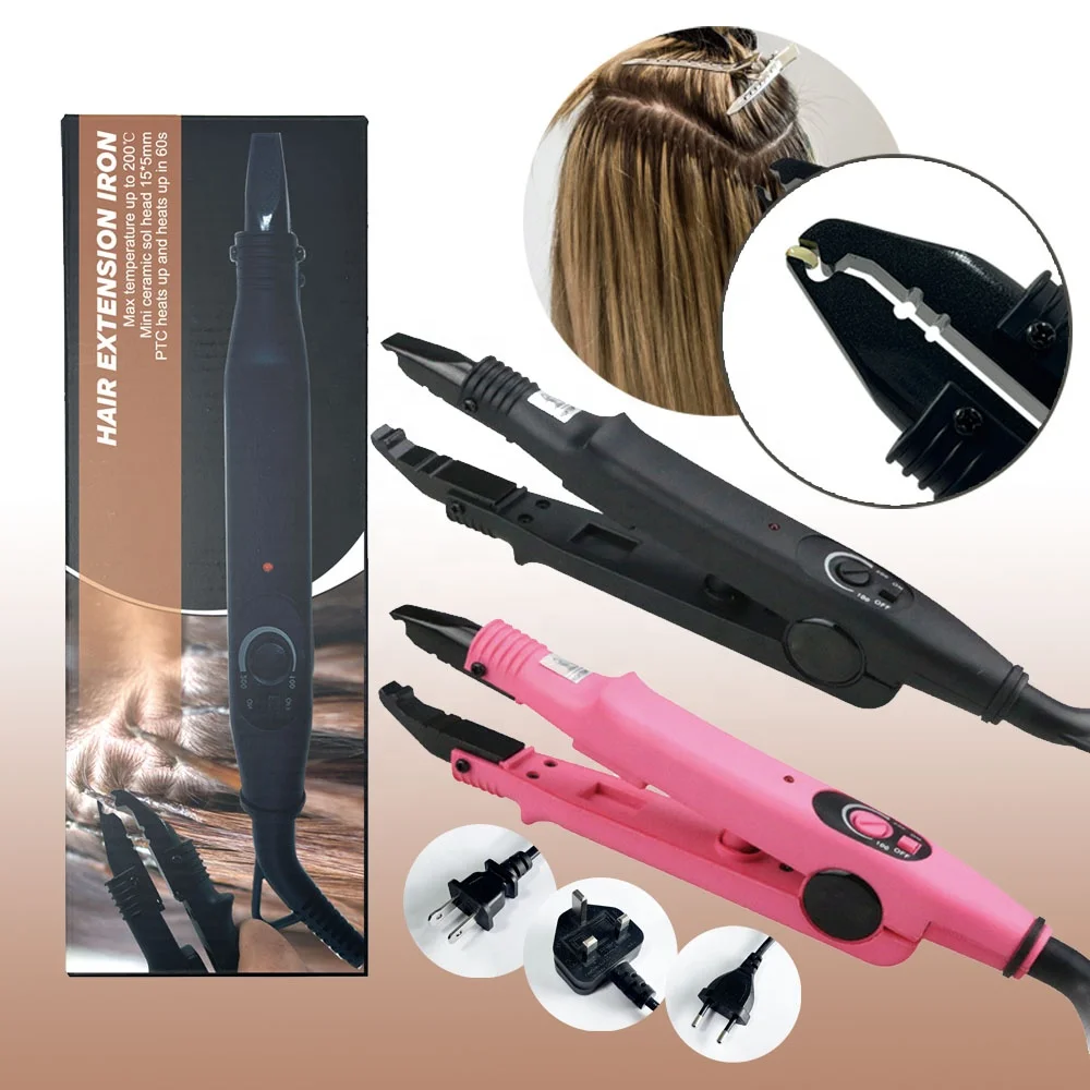 Heated Hair Extension Wand with Adjustable Temperature & Pliers Amazon.com : Rotekt1740 Hair Extension Tool, Professional  main image 4
