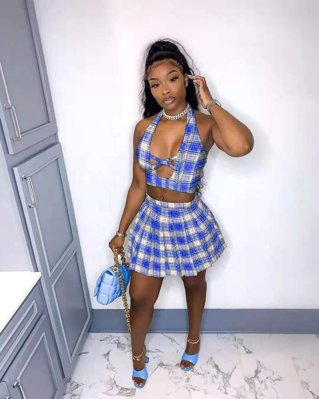 Pleated Mini Skirt Plaid Skirt Summer Outfits Shop Our High