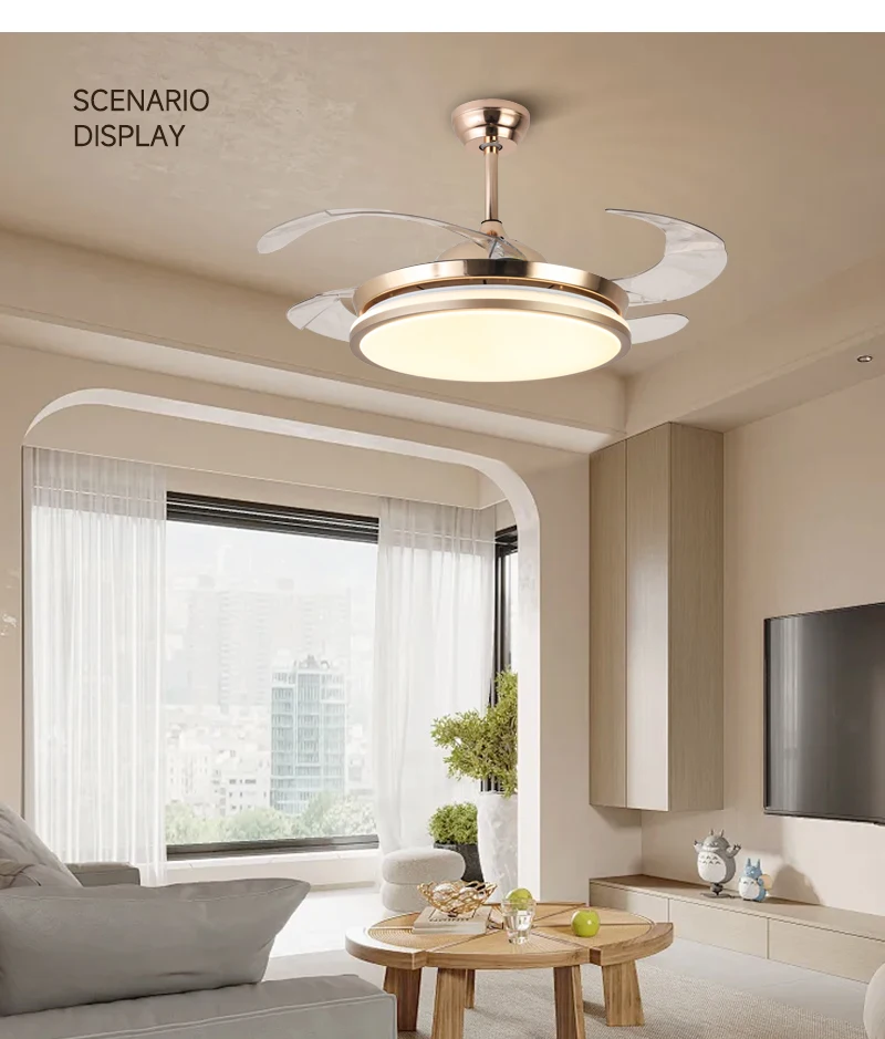 Ceiling Fan, 42inch, ABS, LED - detail 16