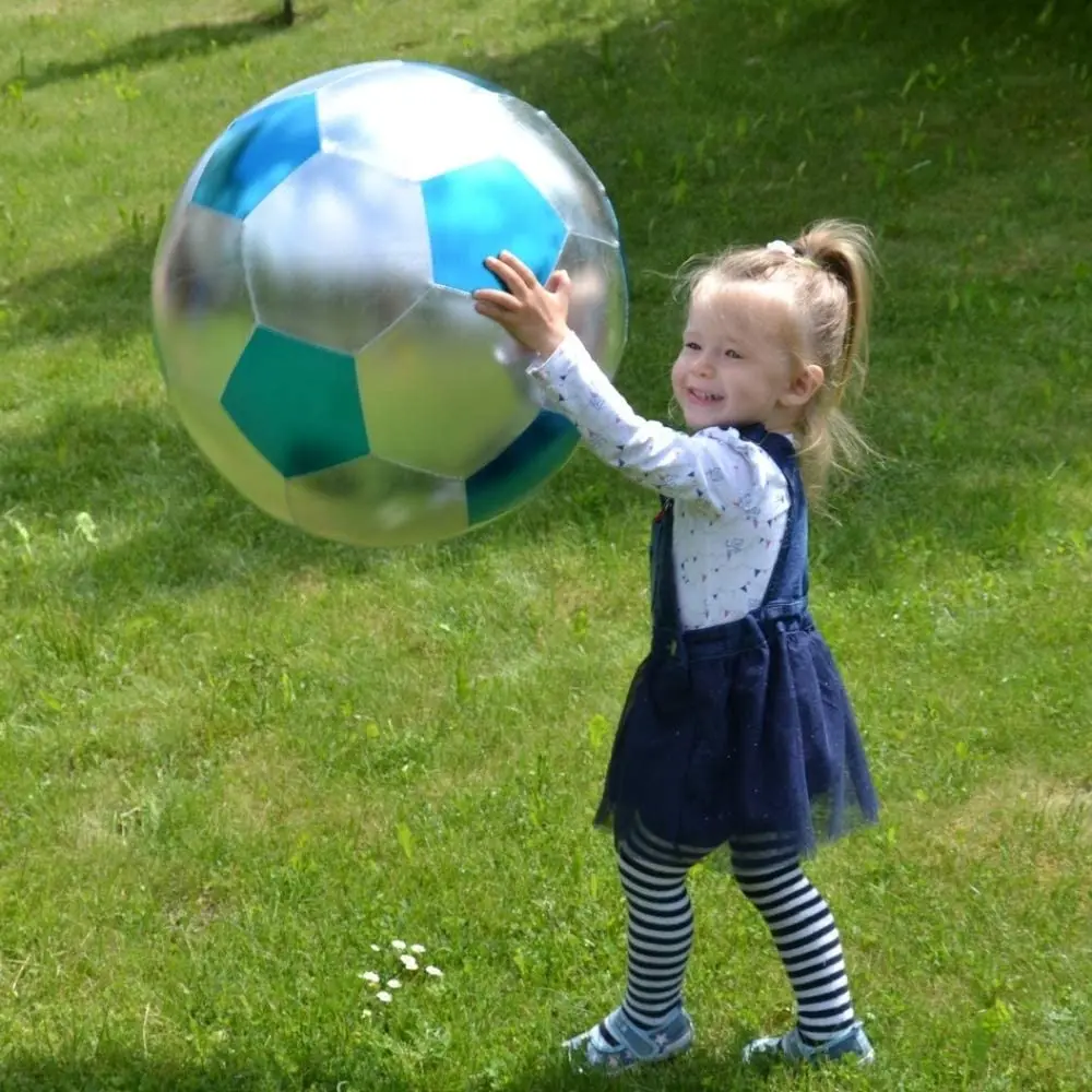 Zunetsutock Ballon De Plage En Tissu PVC - Diamètre 25 Cm - Football Doux Gonflable Pour Enfants Et Ados - Jeu Extérieur