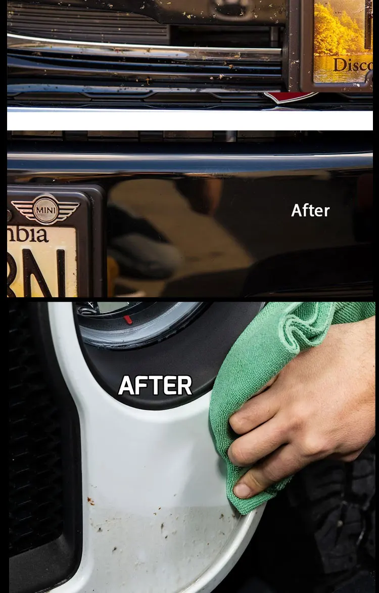 Bug+tar Remover Spray Get Rid Of Pesky Insects And Road Grime Waterless