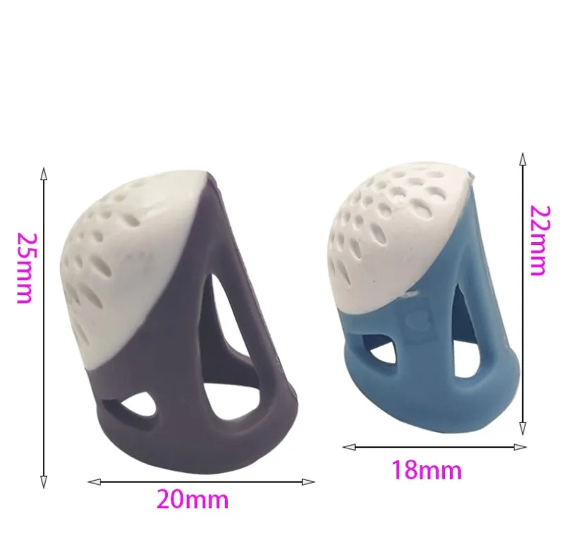 silicone sewing thimbles for fingers thumb