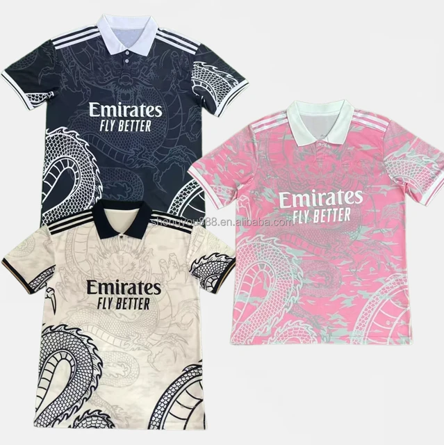 Hot Selling Dragon Pattern Edition Series Thai Football Jersey Retro Special Edition Jersey Customizable POLO Football Jersey