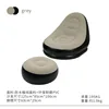 (gray + black) sofa + footrest