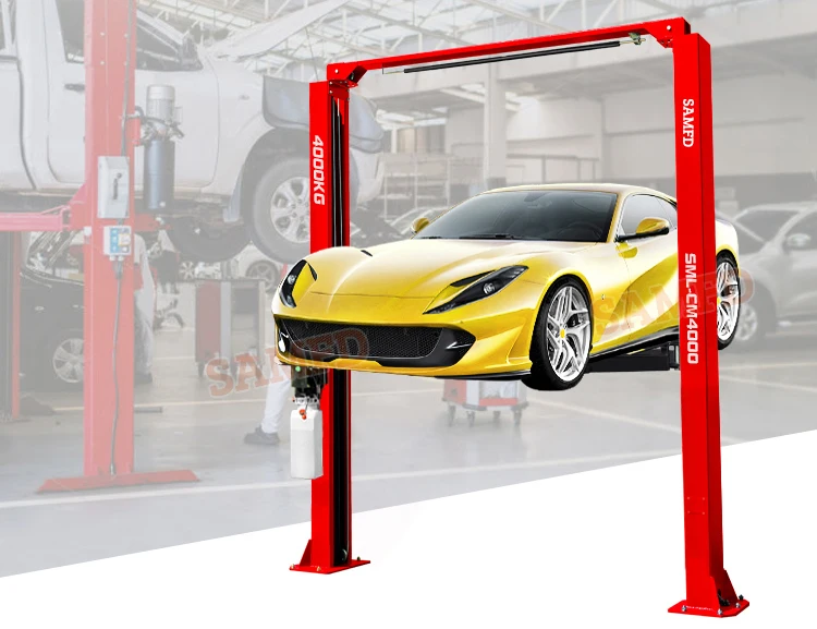 Sunmo Car Lifter Hydraulic - Two Post Car Lifts with 4000kg Capacity