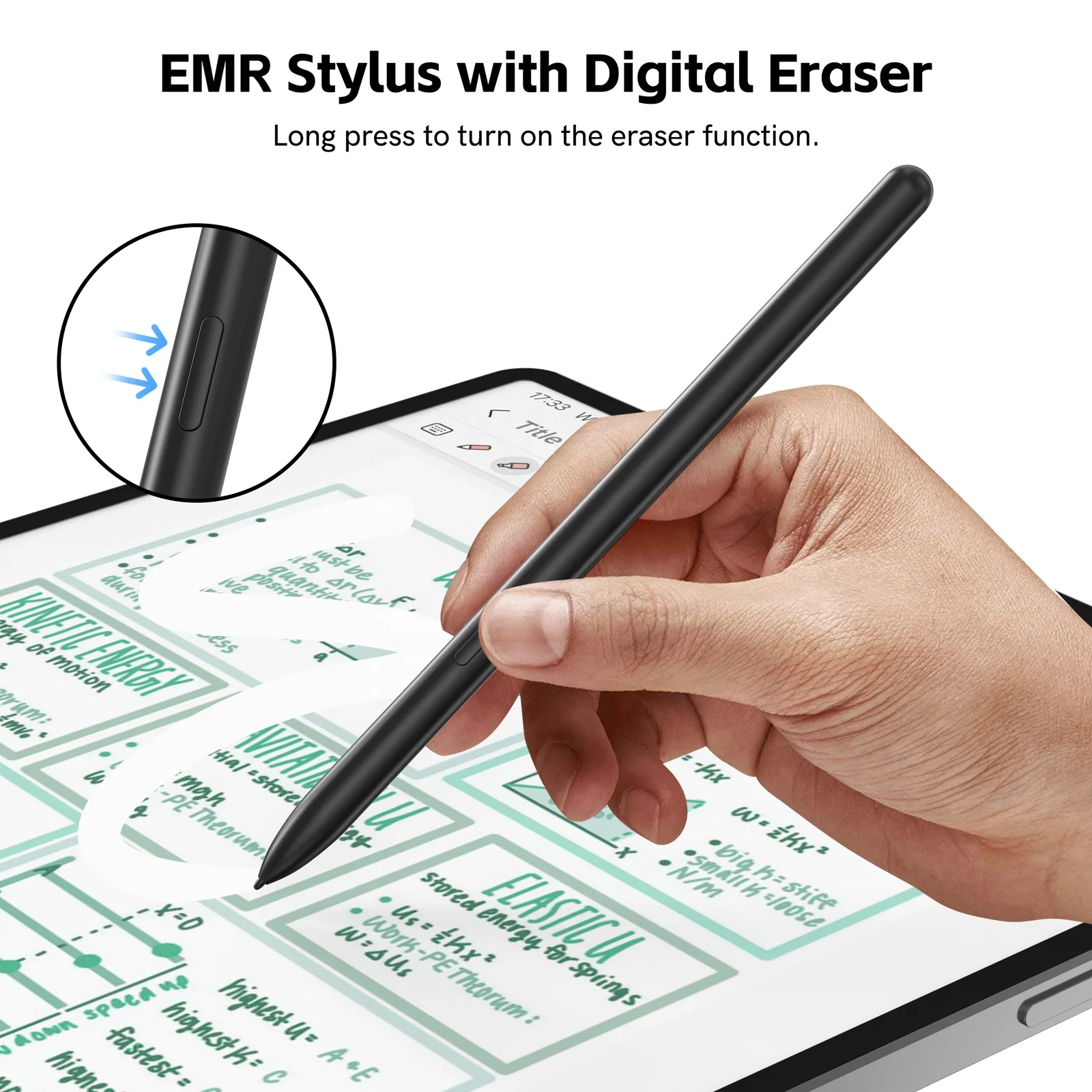 4096 Pressure Electromagnetic S Soft Tilt Pencil Stylus Touch Screen Pen  for Android Mobile Wacom Lenovo Acer HP Dell Tablet