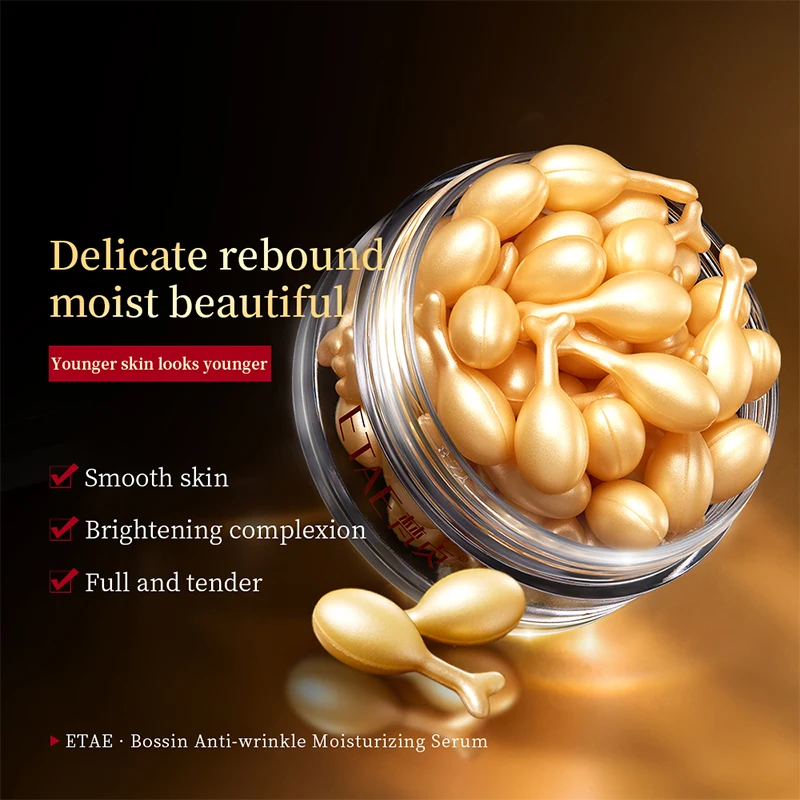 ETAE Moisturizing Essence Shrink Pores Hyaluronic Acid Serum Capsule for Face