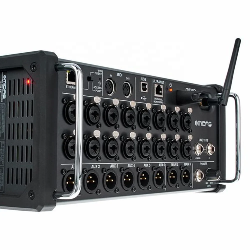 Midas MR18 デジタルミキサー - 18チャンネル PAサウンドシステム 
