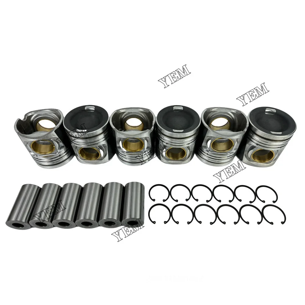 D6CB Piston 23411-84400 for Hyundai Engine Parts