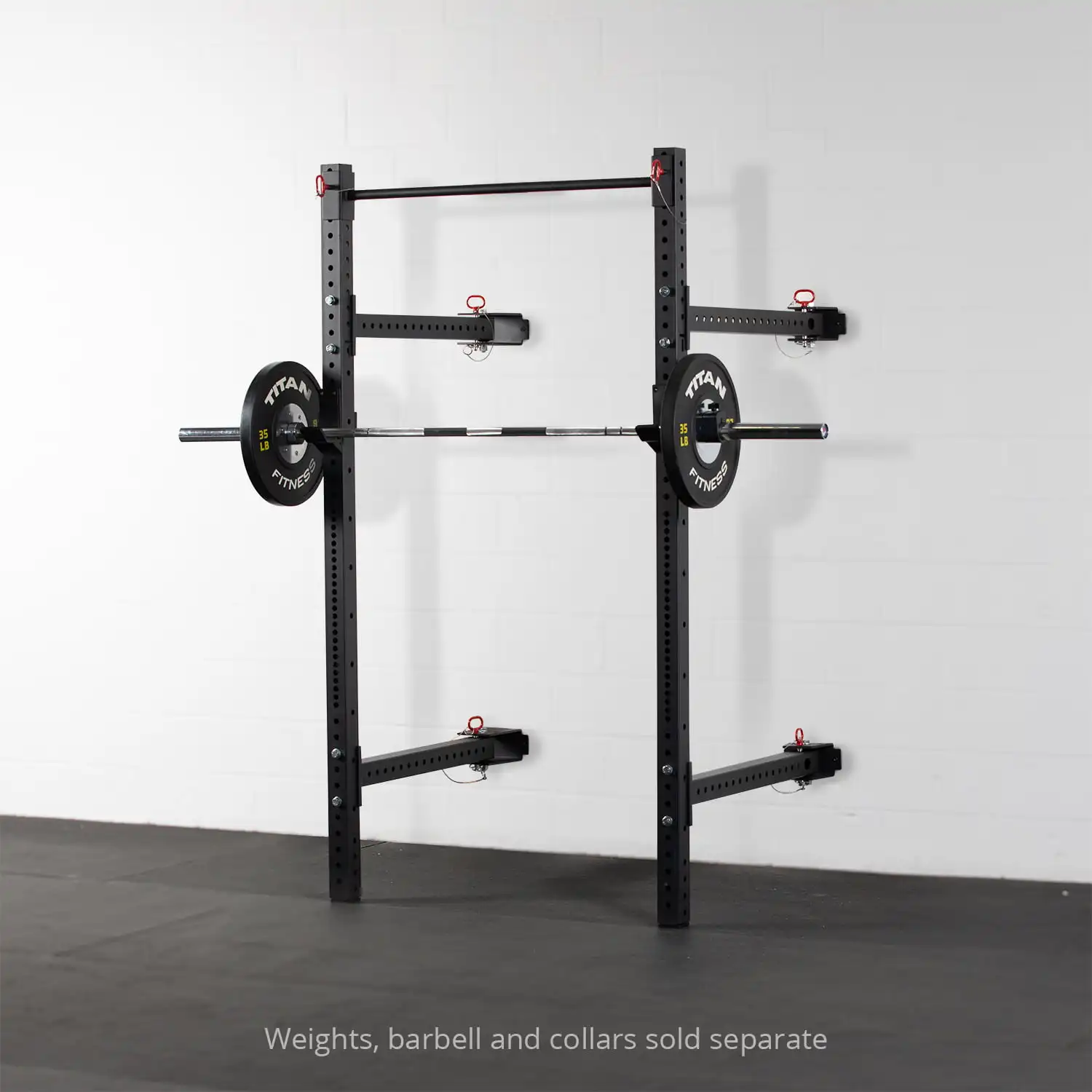 Home Gym Wall Mounted Folding Power Rack Fitness Squat Rack - Buy ...