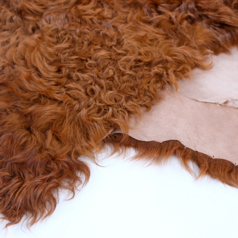 Mongolian Fur Pelt Wholesale Real Mongolian Wool Fur Plate Sheepskin Motorcycle Seat Covers