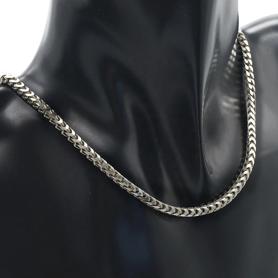 Men's 24 Inch 10mm 925 Sterling Silver Solid Collar Necklace – 115g – Original De Plata-1349232