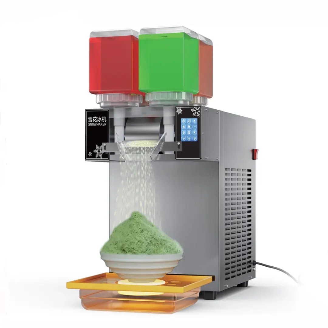 Factory High-Capacity Automatic Professional Snow Ice Flakes Machine With CE Certificate