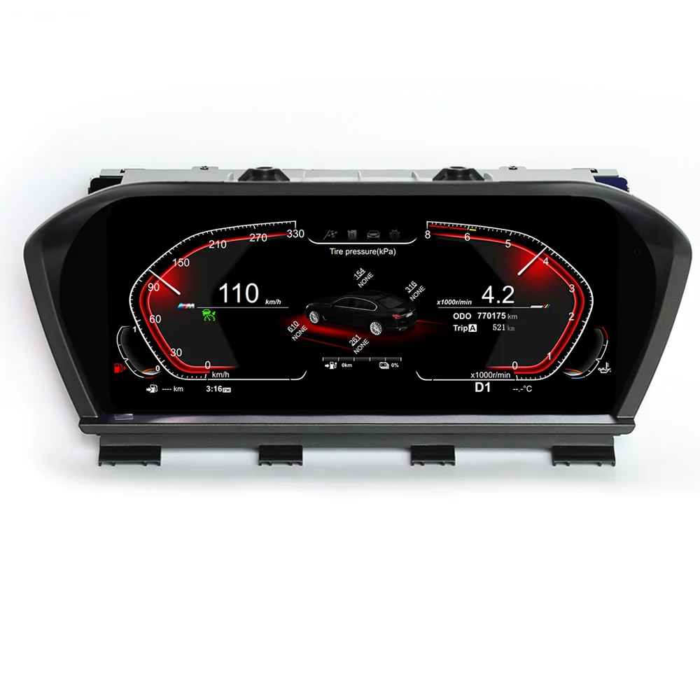 NaviFly LINUX System 12INCH Screen Speedometer LCD Digital Cluster Car Dashboard For1 Series F20 F52  2 Series F22 X1F48 F49 X2