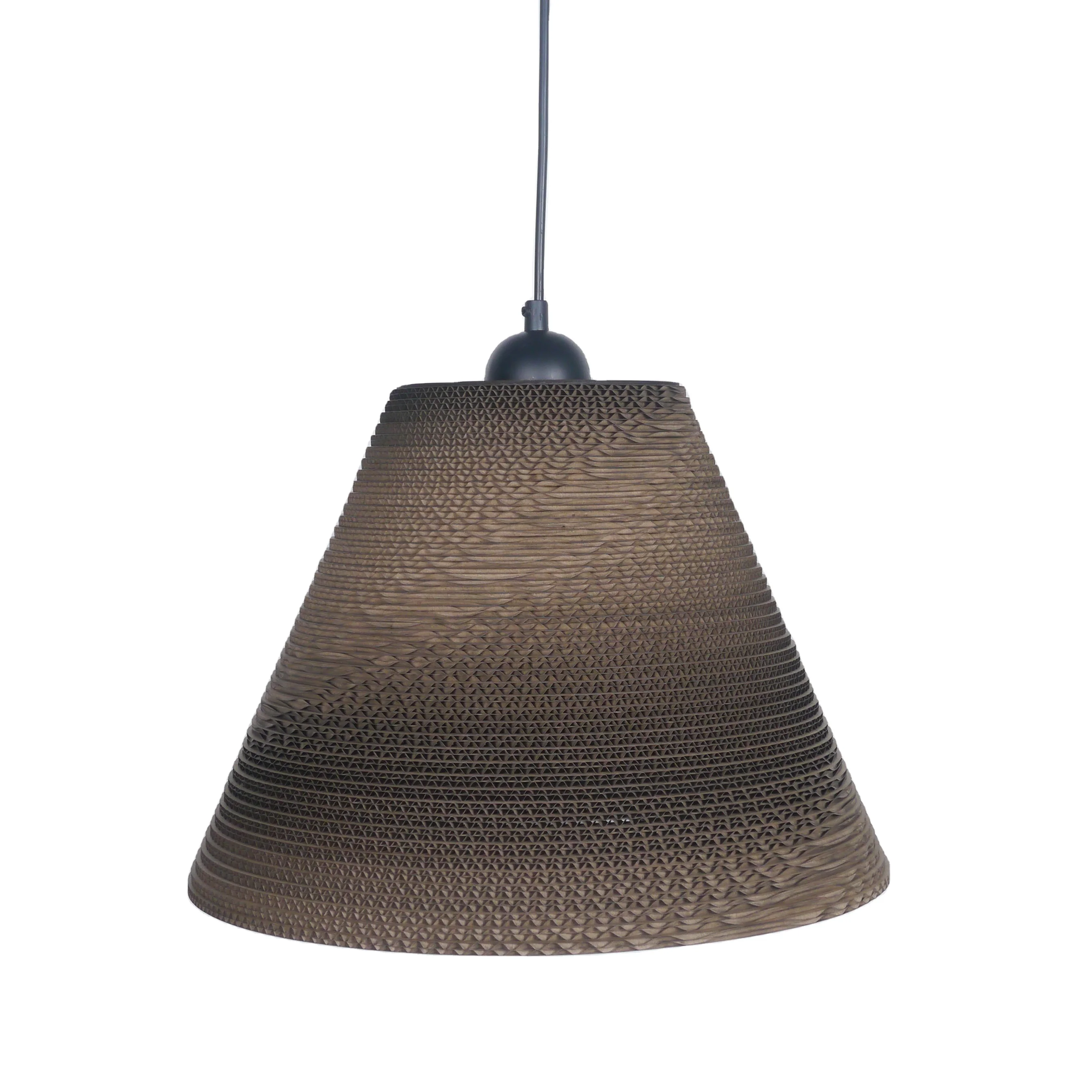 高品质吊坠纸灯回收材料纸板灯 - buy recyled paper lamp,decorative