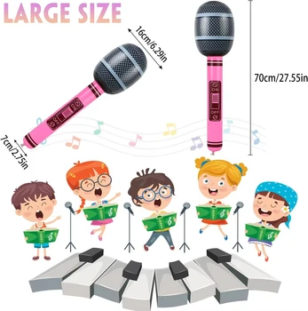 Opblaasbare Microfoon | Leuke grote opblaas microfoon | De Goede Keus Opblaasbare Microfoon | Leuke grote opblaas microfoon | De Goede Keus