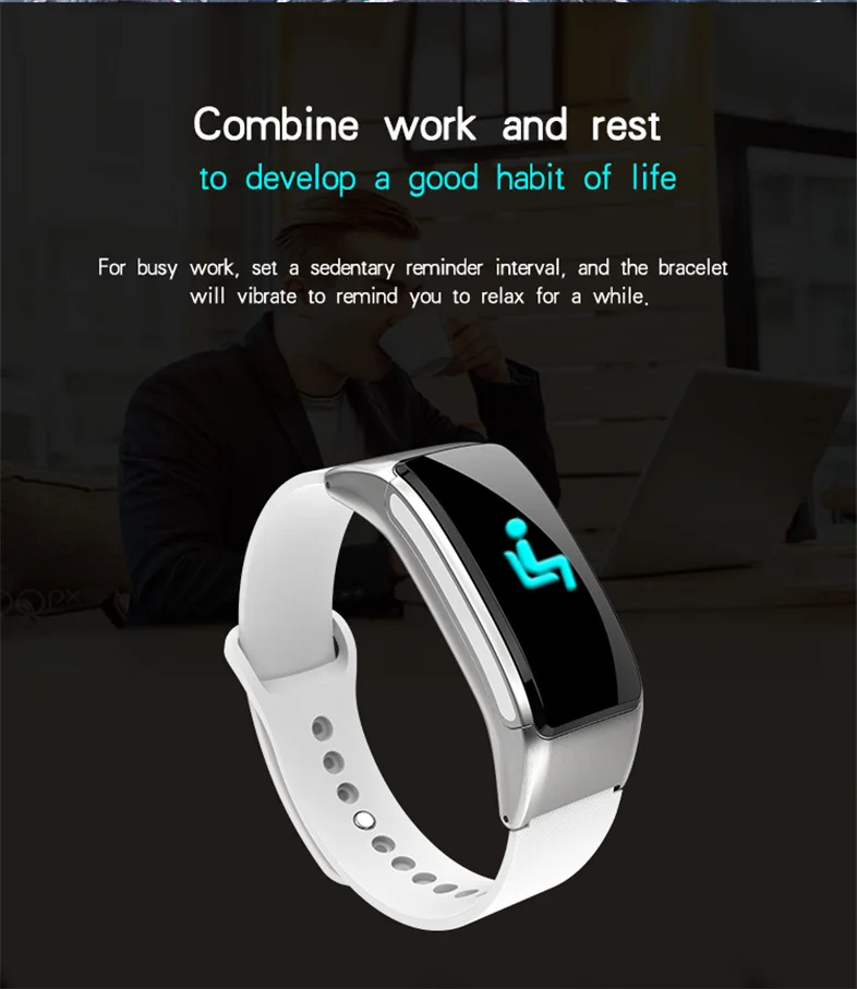 Smart Bracelet B31 with  Headset Smart Wristwatch