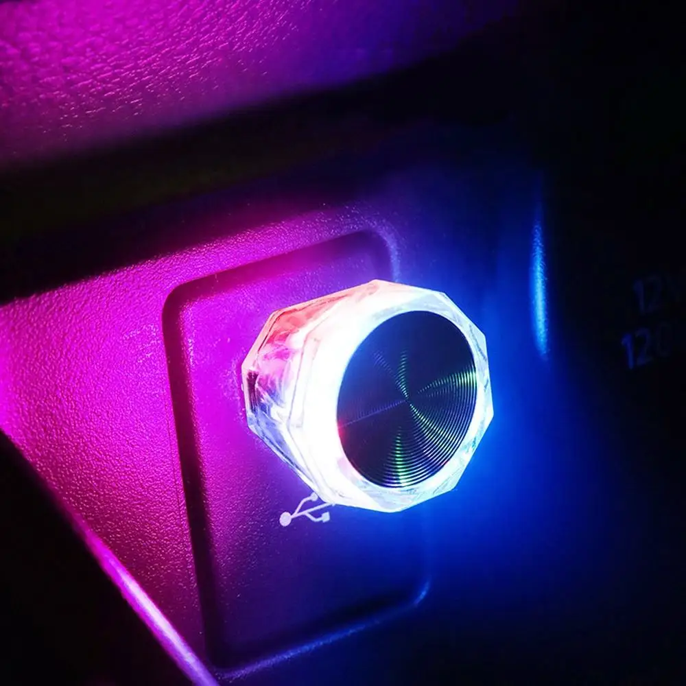 USB Car LED Disco Light - Plug & Play Accessory