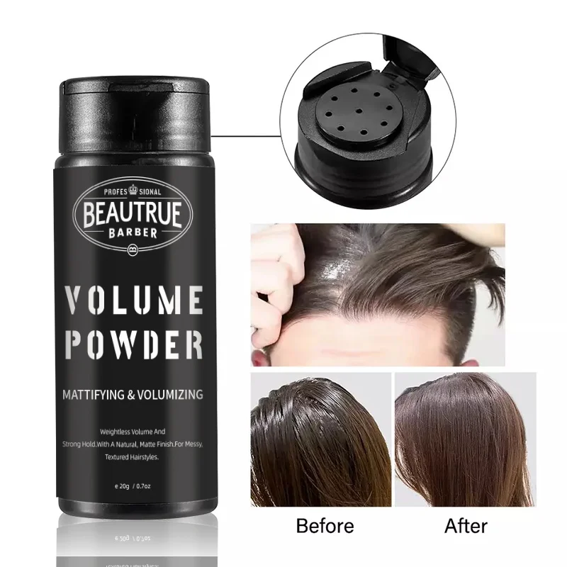 Barber Fluffy Hair Powder Volumising Texturizing Best Hair Styling
