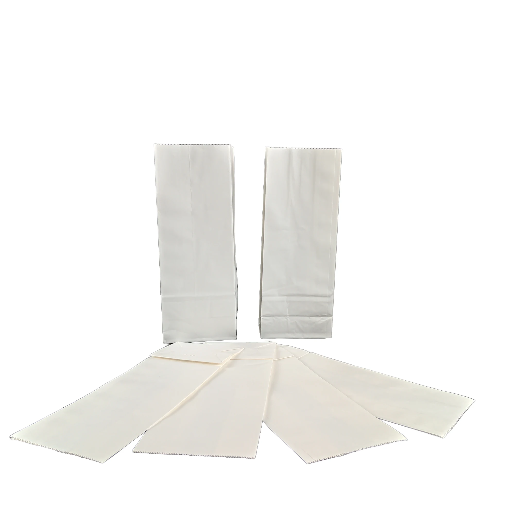 Kraft Paper Bags Gravure Printing Wheat Flour Packaging Rice Bag for Sale Reusable Custom Load 5kg 10kg 20kg Agriculture Accept