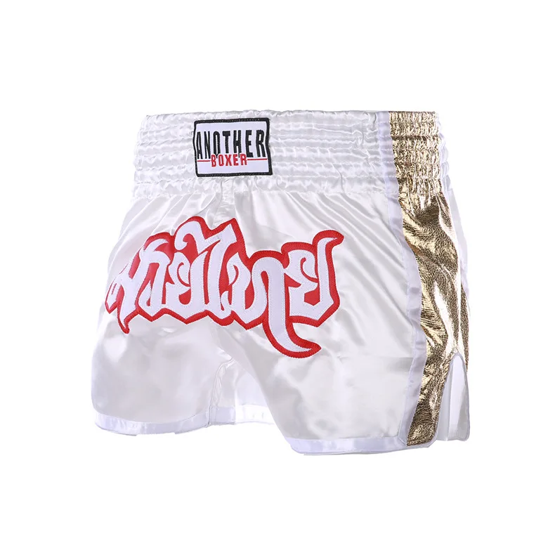 Top Quality Thailand Mma Jiu Jitsu Training Nogi Boxing White Boxing Kids Muay Thai Shorts Woman