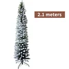 Sapin de Noël simple de 2,1 mètres