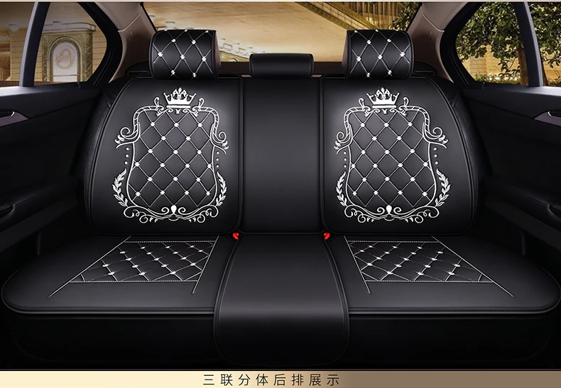 Customized Logo Back Full Wrap Design Crown Flower Embroidered ...