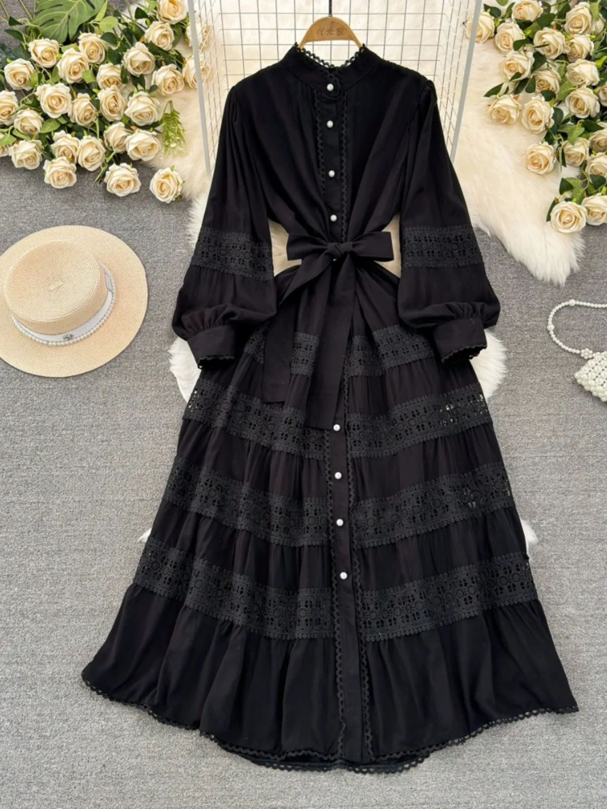 lace rhinestone dress Strapless Rhinestone Tassel Sparkly Long Train Prom Dress