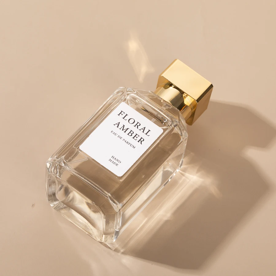 Luxury Heavy Base 50ml Glass Botol Parfum Bottle 30ml 50 Ml 100ml Empty Square Glass Fragrance Packaging Perfume Spray Bottle