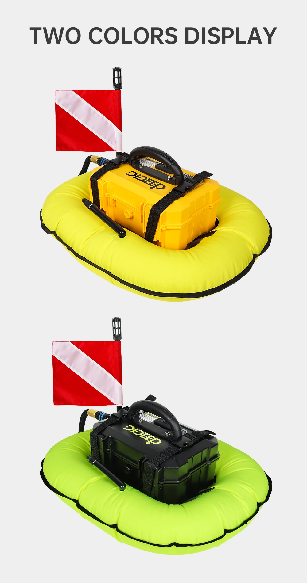 Dideep New Upgrade Portable Scuba Diving Air Compressor Underwater