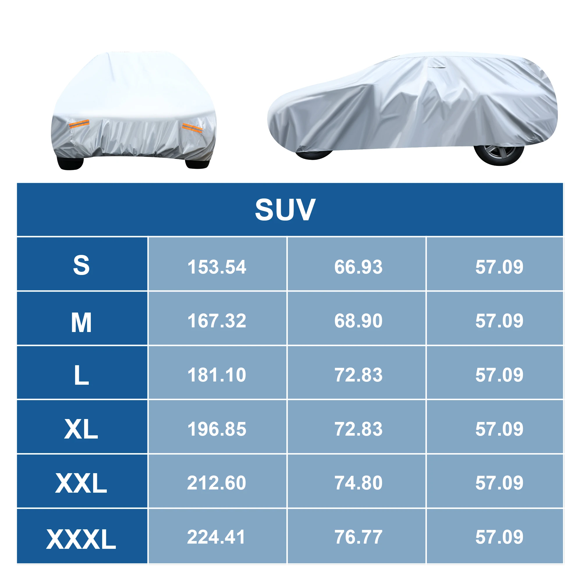 Universal 3-Layer PEVA Plastic Foldable Car Cover Tent for Protecting Your Vehicle