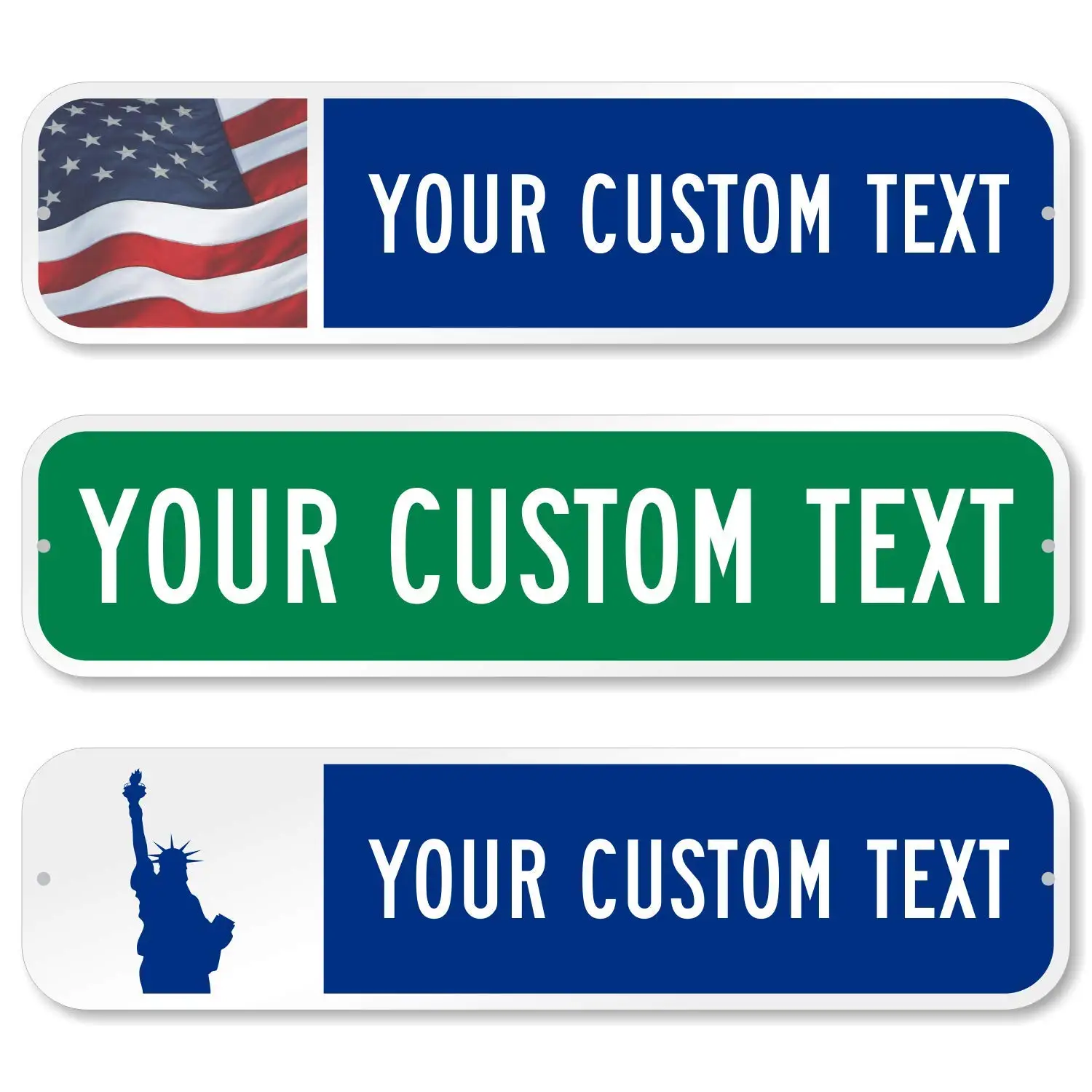 Decorative Use Plates Custom Printing Car Number Plates Embossed Common to All Models Vehicle Registration Plates