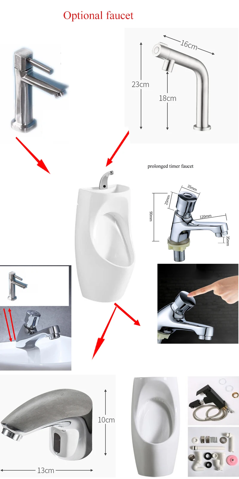 Muslim Foot Bath Lavabo Wudu Wash Station Device Ritual Sink Wc Safety
