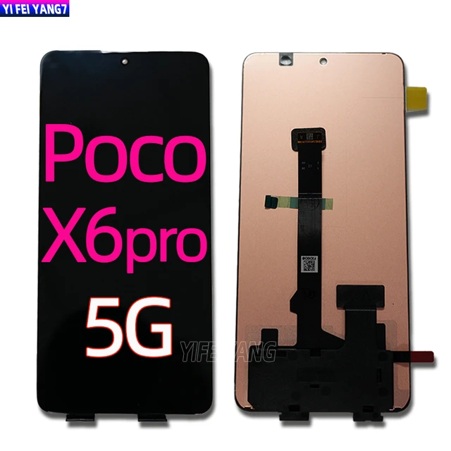100% NEW OEM AMOLED Pantalla Replacement for Xiaomi Mi Poco X6 X6Pro 5G Lcd Display Touch Screen Digitizer Assembly