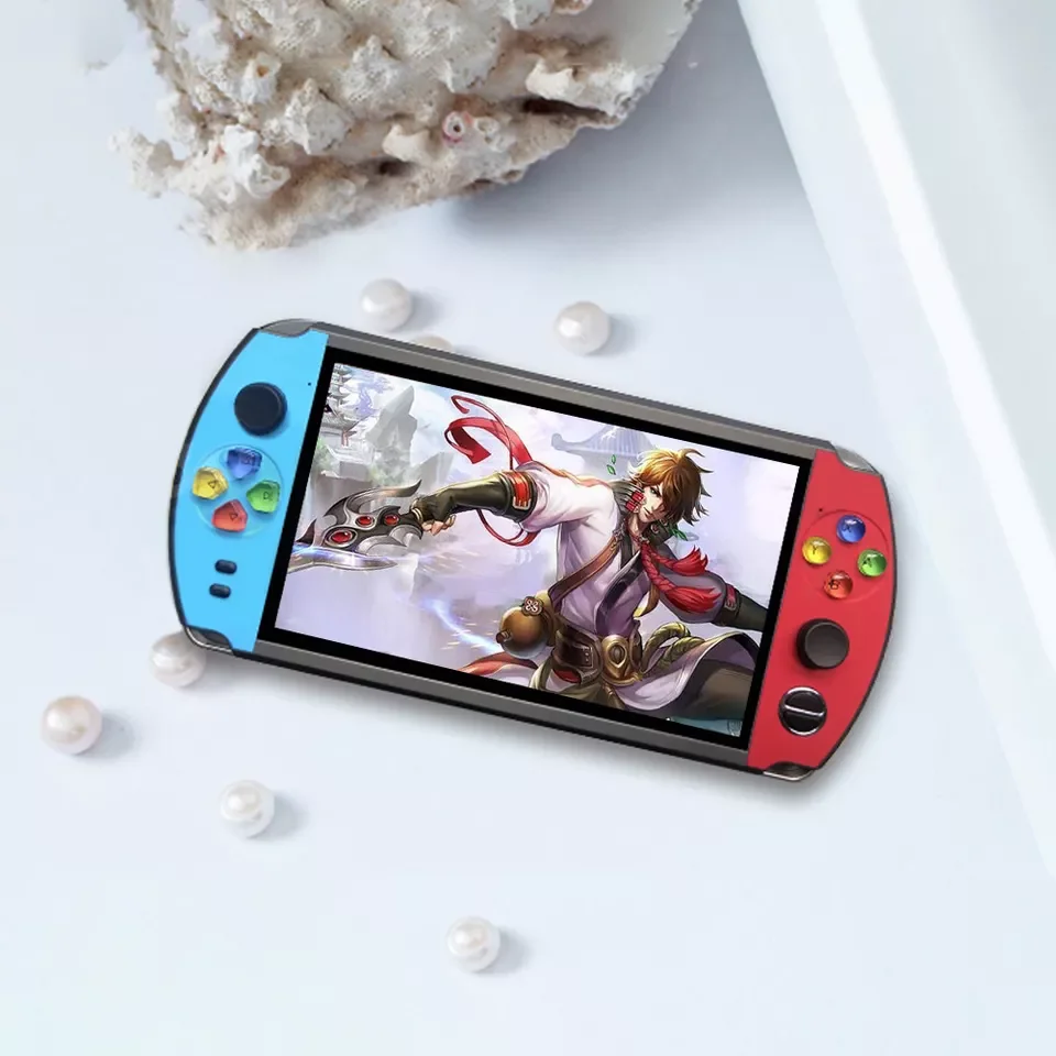 Powkiddy X19 7 Inch Retro Game Console - 8GB/16GB Storage