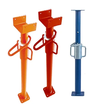 Adjustable Steel Formwork Jack Scaffolding Push Pull Prop Acrow Prop ...