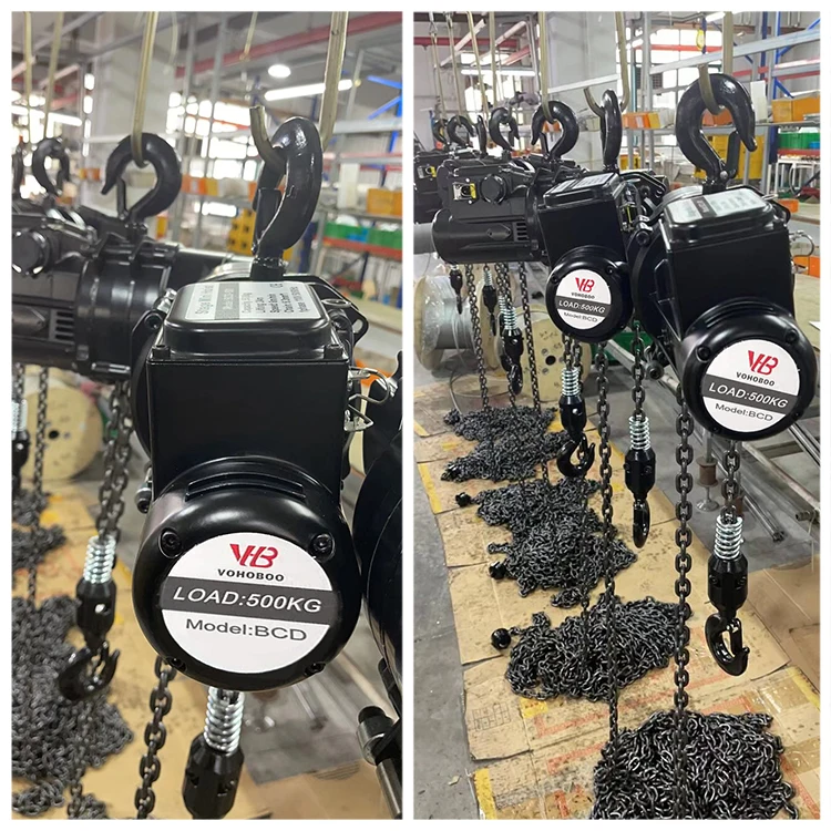 Overload Protection Electric Theater Chain Truss Motor Black Stage Show Hoist Studio 100kg 300kg 500KG 50 Alloy Steel Provided