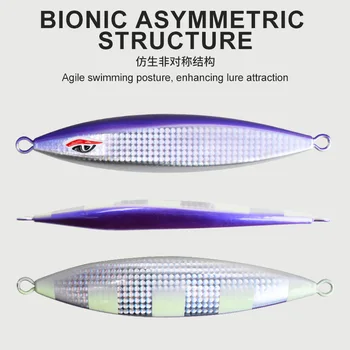 Raptor Phantom Series Slow-shake Iron Plate Deep-sea Boat Fishing Iron Lure Bait 300g400g500g Chapter Red Bait – Lure – view 4