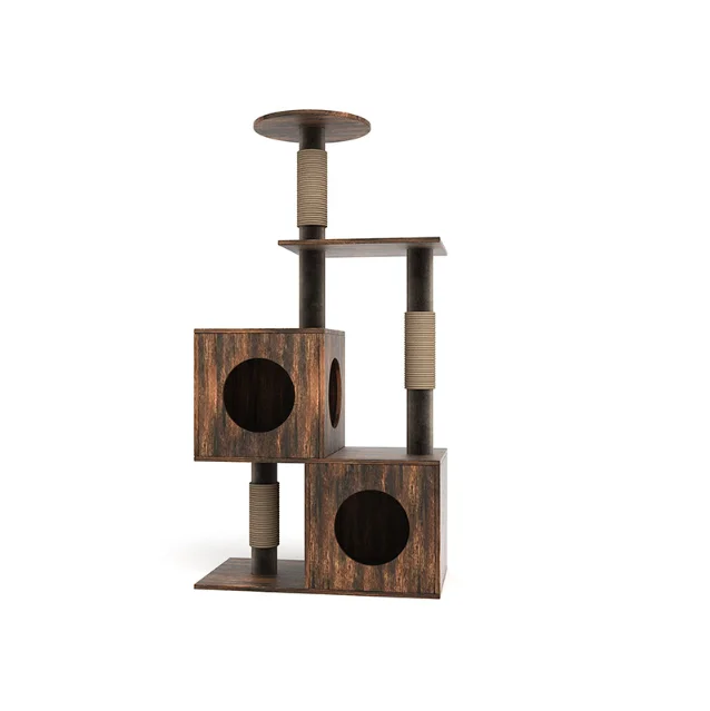 Durable Cat Tree Climbing Toys Pet Toys Cat Activity Tree With