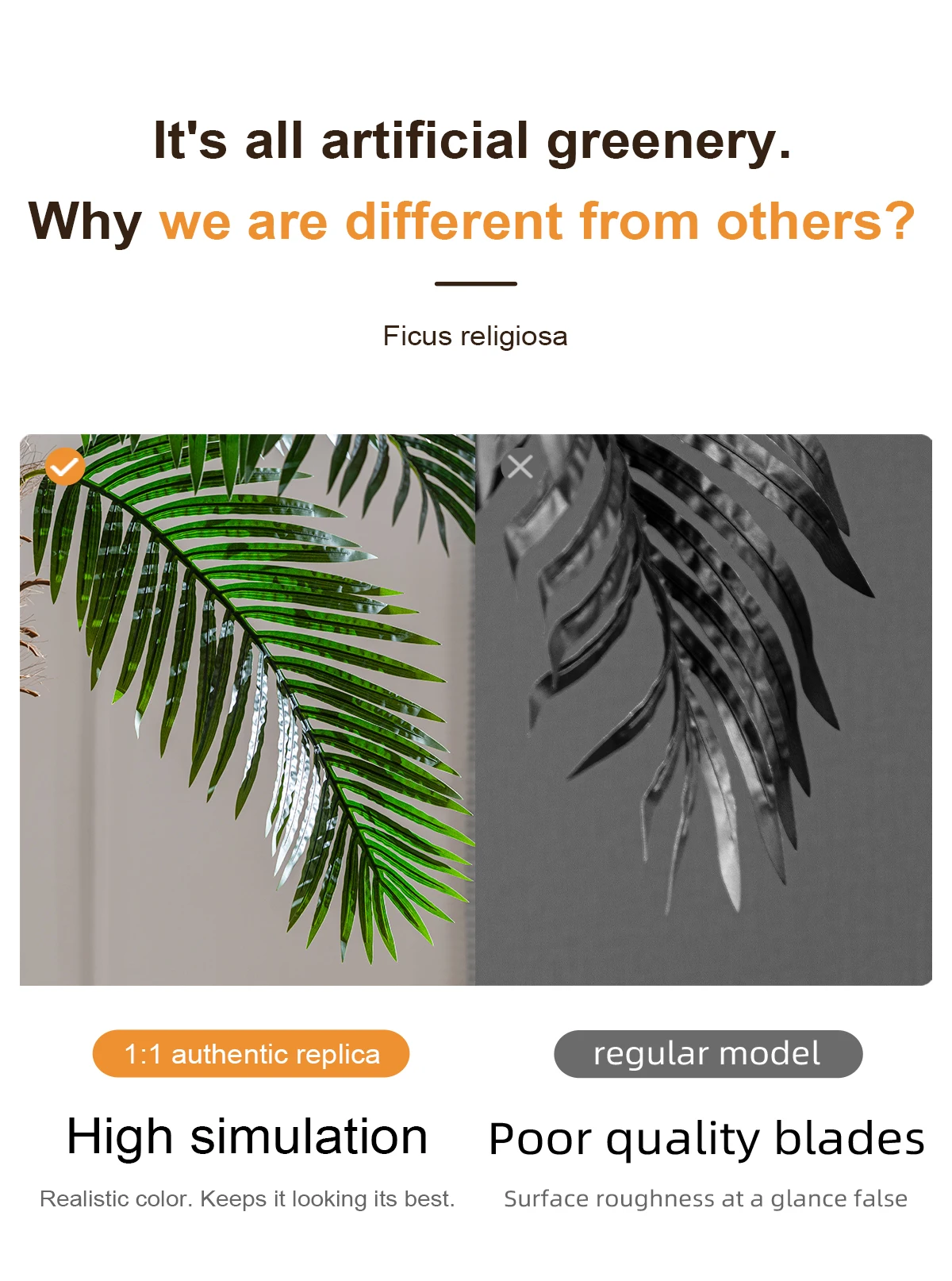  hotel decorative plants faux material-13