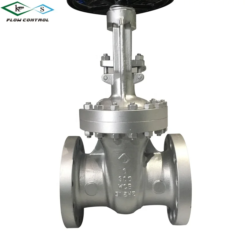 Manual Gate Valve Flanged  Wcb 4 Inch Gate Valve
