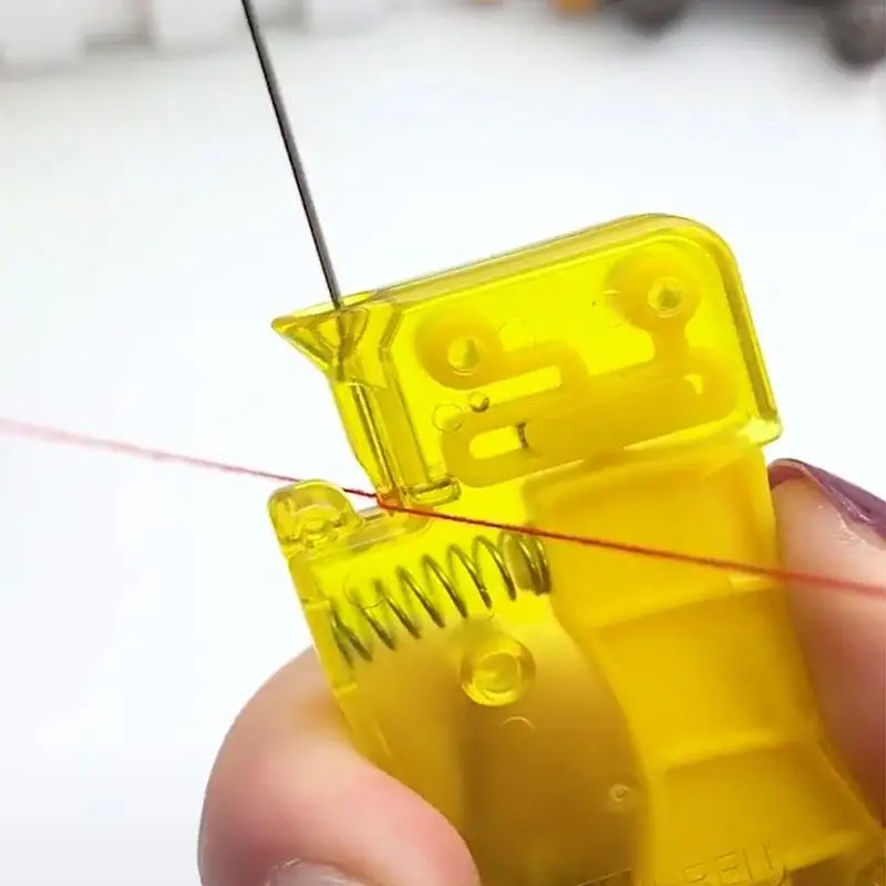 Needle Sewing Tool Accessories 7*3.5cm Automatic Threader Manual Sewing Needle Threader Embroidery & Hand Sewing Box