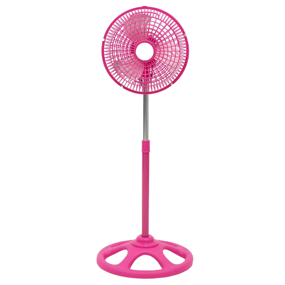 Factory Direct OEM Colorful 10 12 Inch Air Coolong Fans Fancy Style Household Plastic Electric Floor Standing Fan