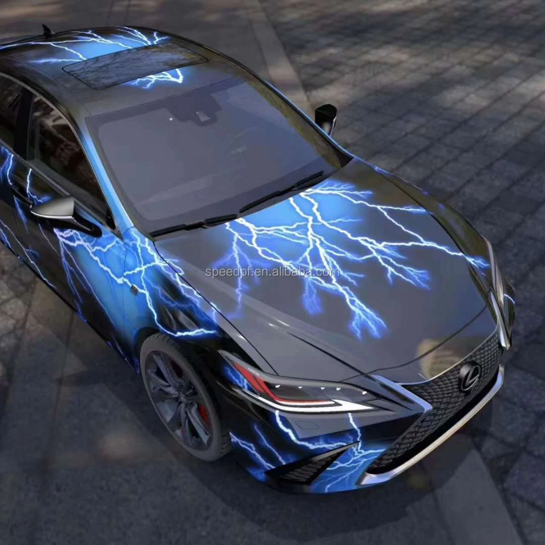 DIY Fashion Design Specialized Customized Bomb Design Vinyl Stickers Car  Wrap Digital Printing Car Wrap Film