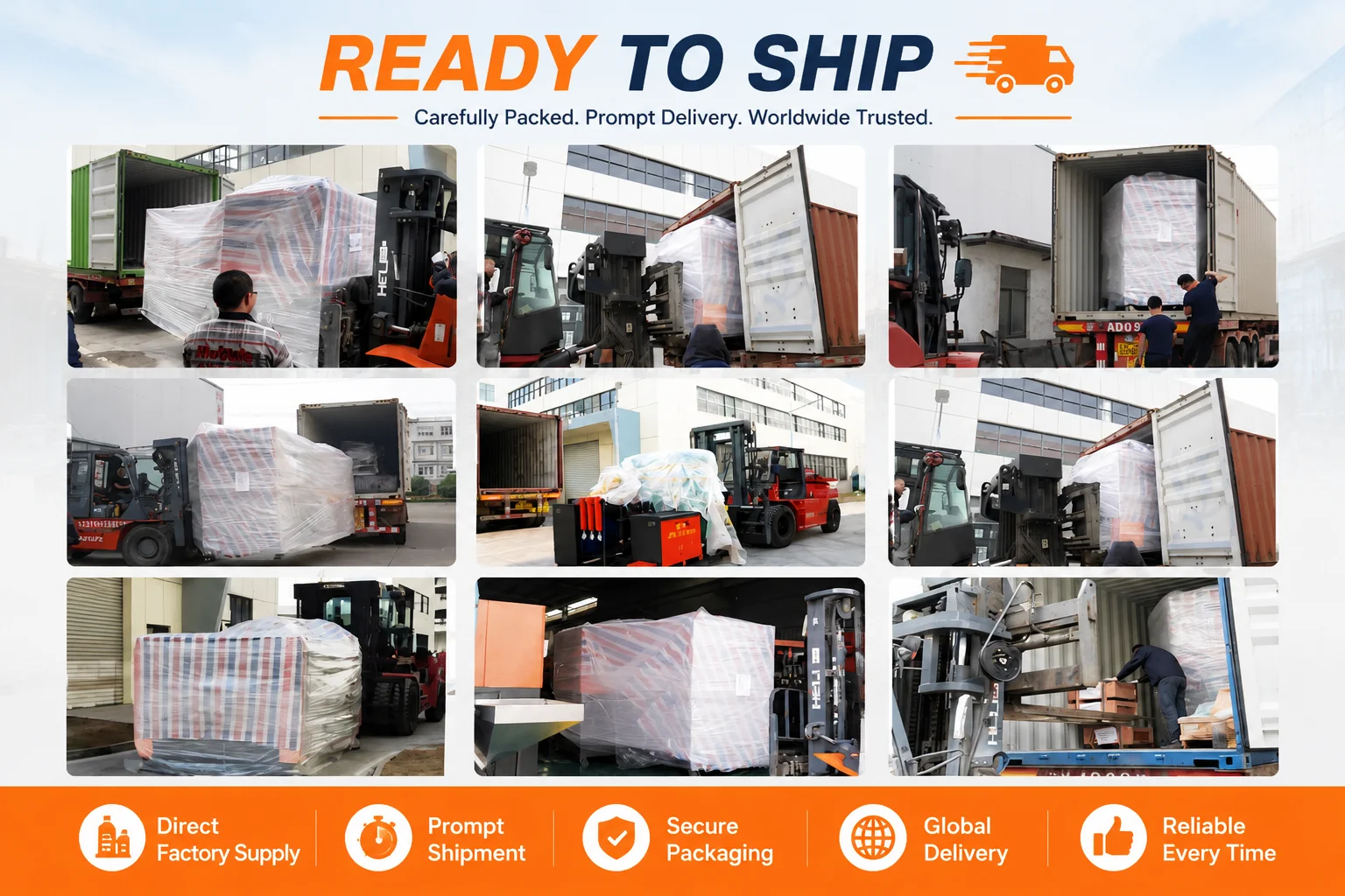 Packaging & shipping specifications
