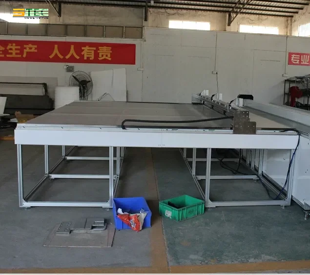 Stec Automatic Measuring Table For Roller Blind Fabric Cutting Machine