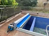 Copertura per piscina in PVC da 15 m²/Motore automatico