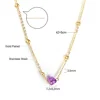 Collier-violet
